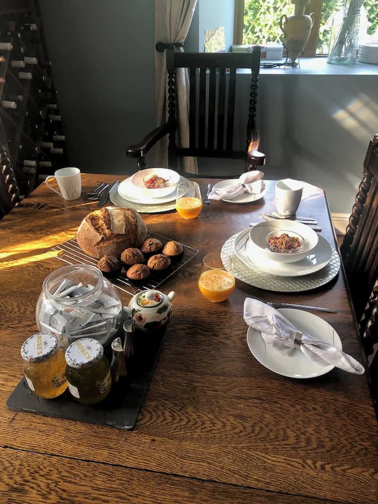 Breakfast area