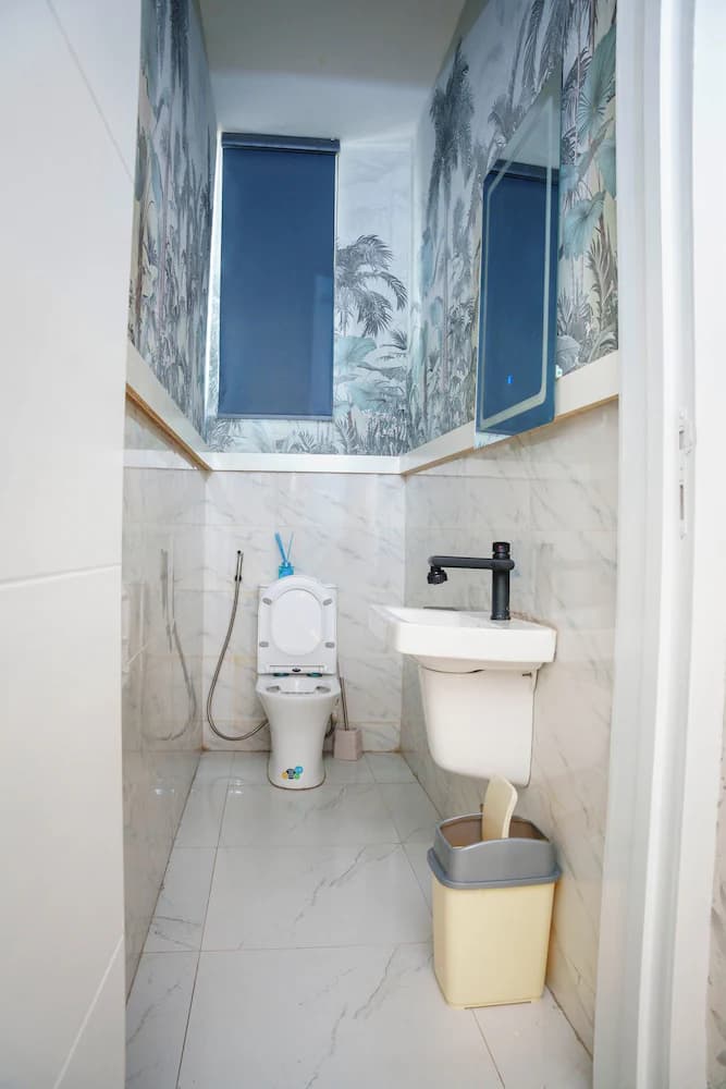 Raised toilet seat
