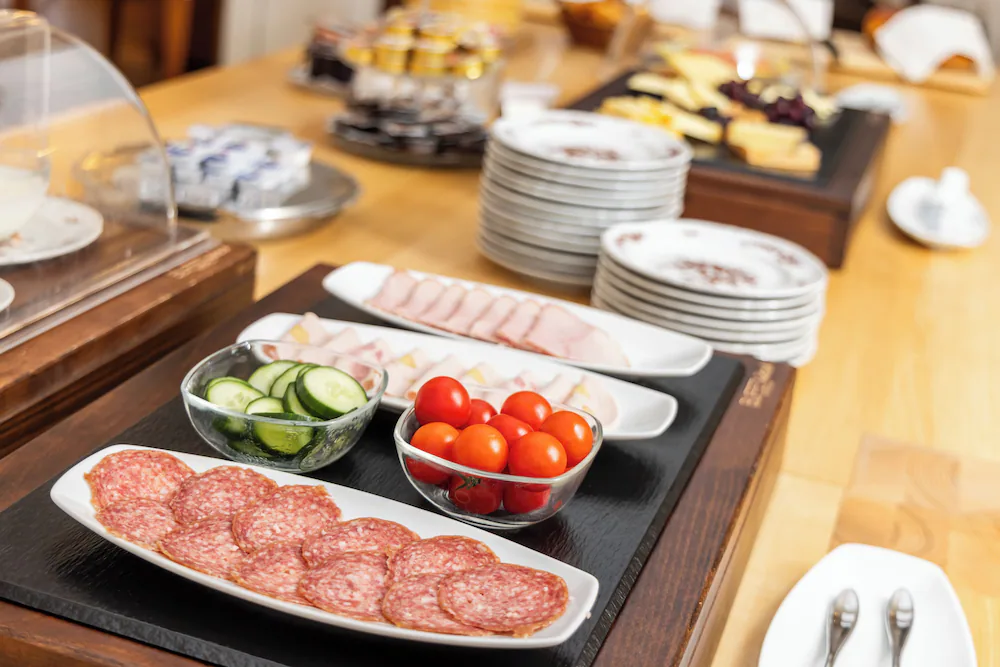 Breakfast buffet