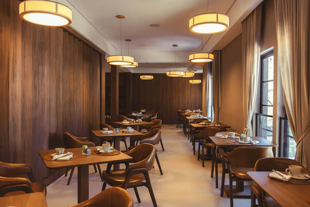 Breakfast area