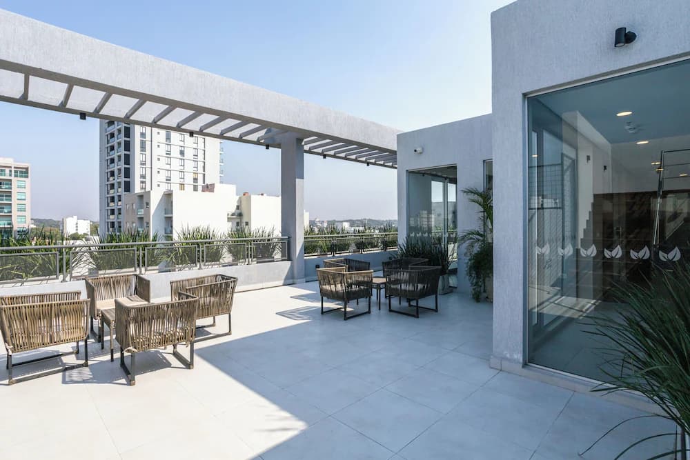 Rooftop terrace