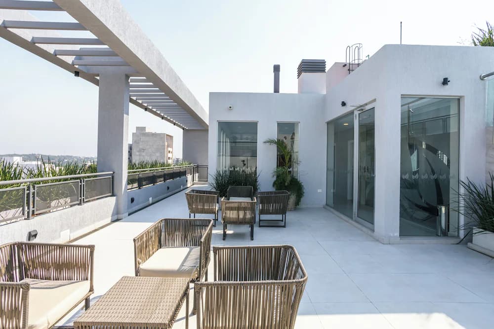 Rooftop terrace