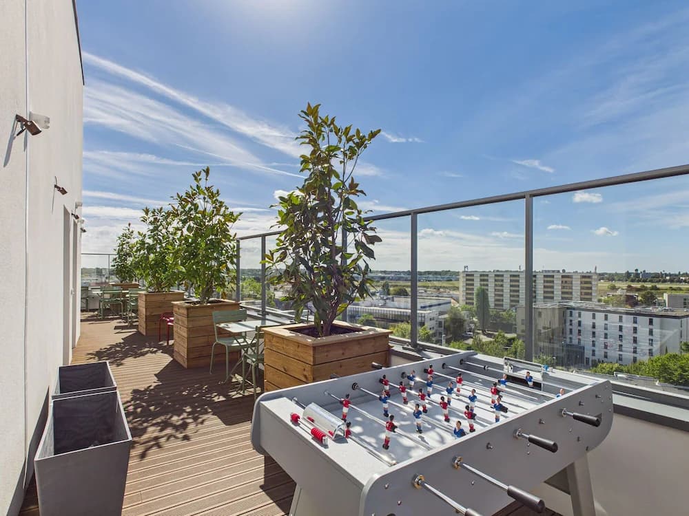 Rooftop terrace