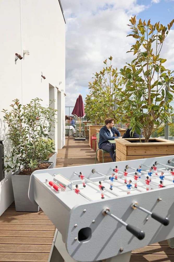 Rooftop terrace
