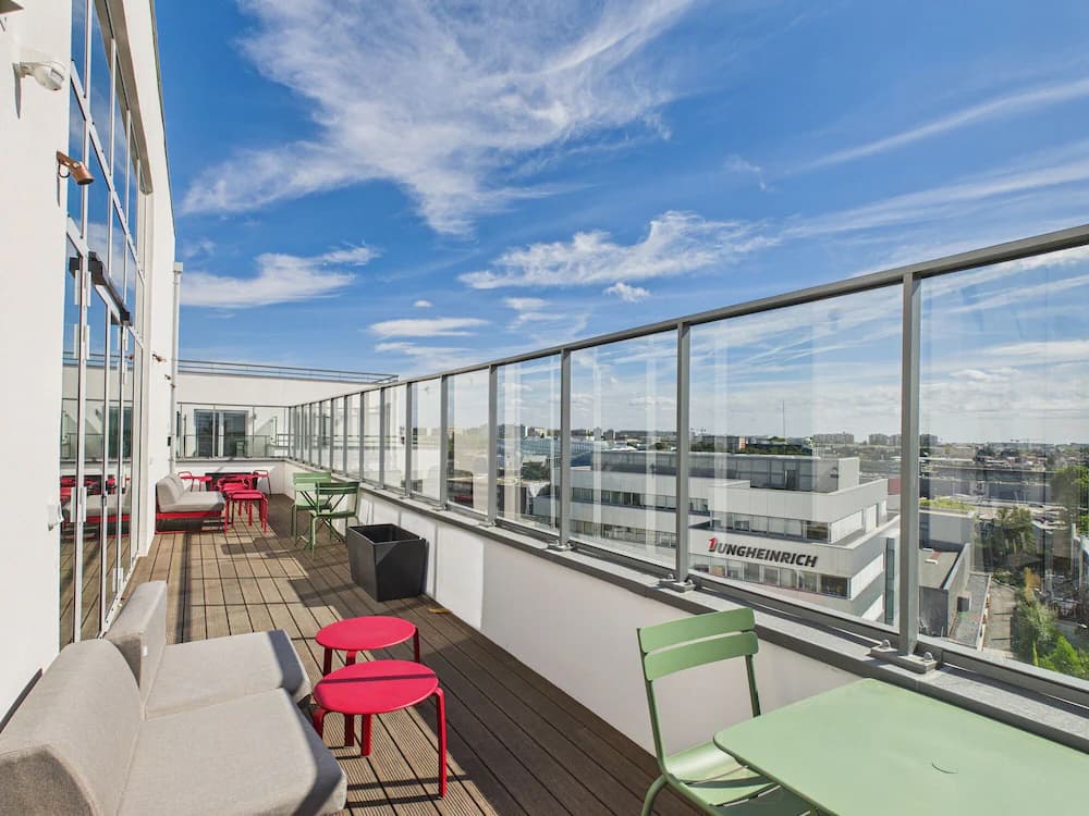 Rooftop terrace