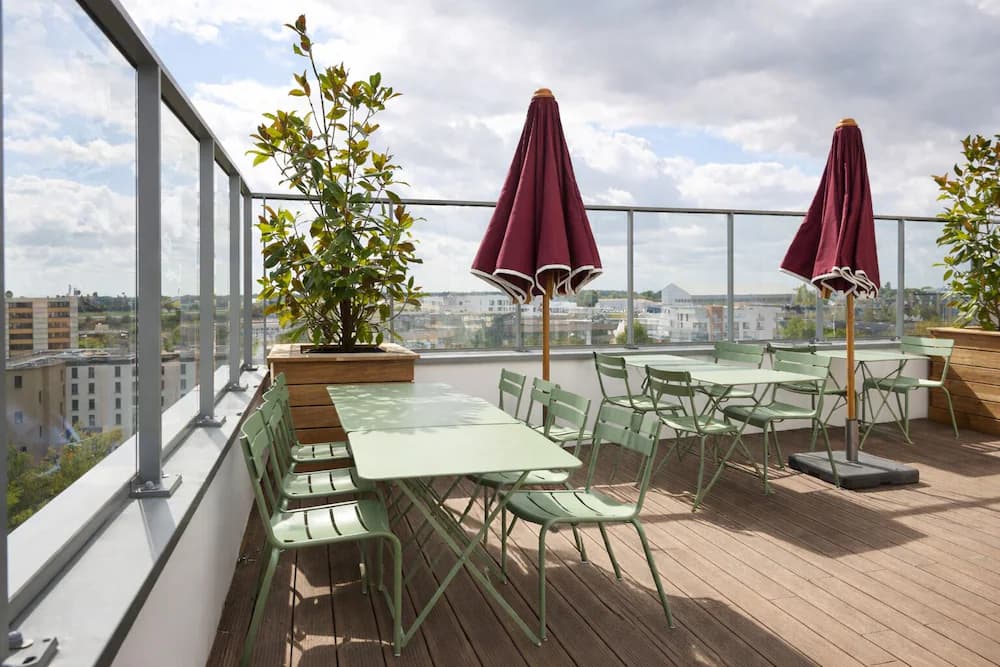Rooftop terrace