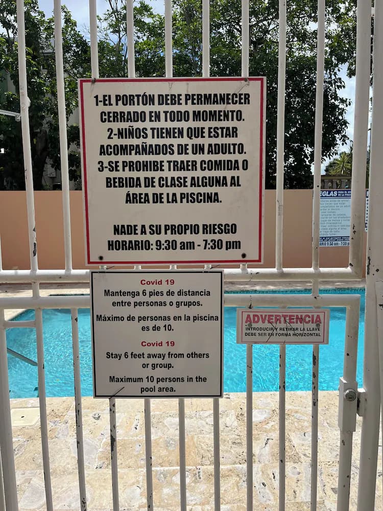 Outdoor pool