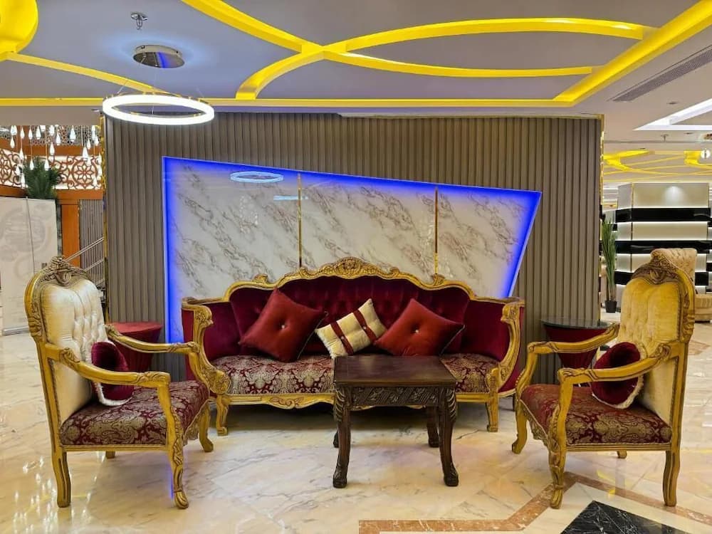 Lobby sitting area
