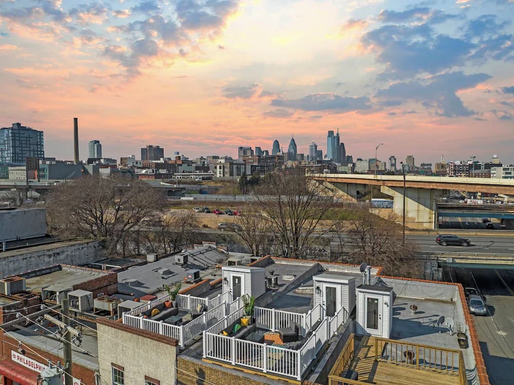 City view from property