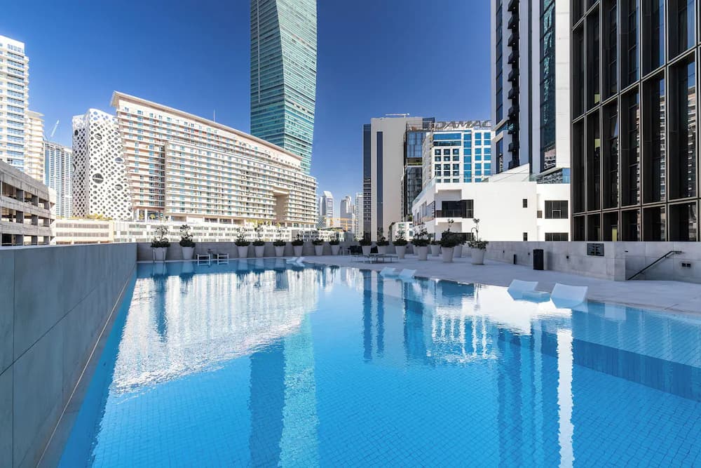 Rooftop pool