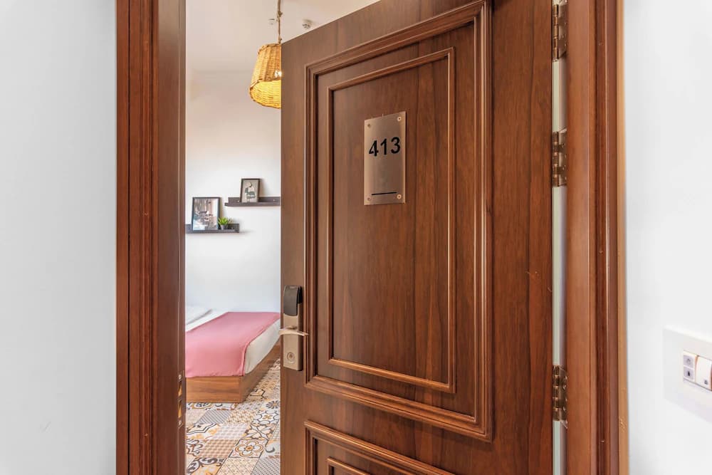 Interior entrance