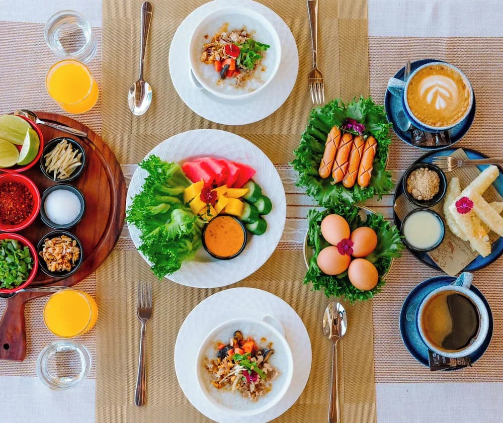 Breakfast area