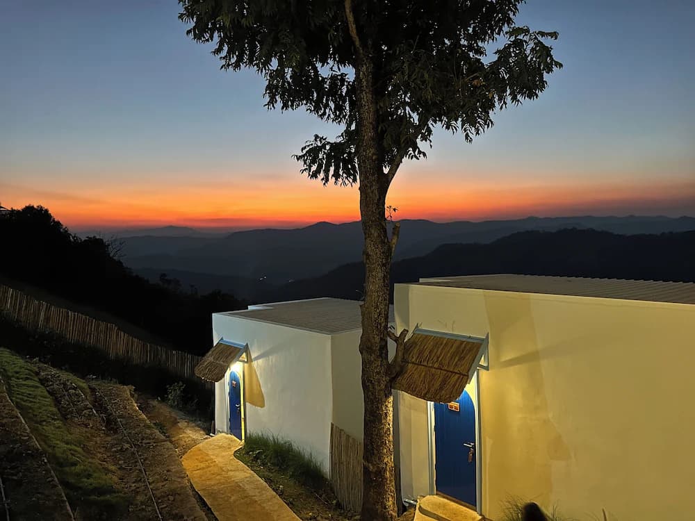 Front of property - evening/night