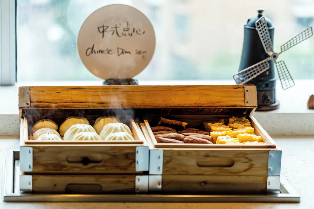 Breakfast buffet