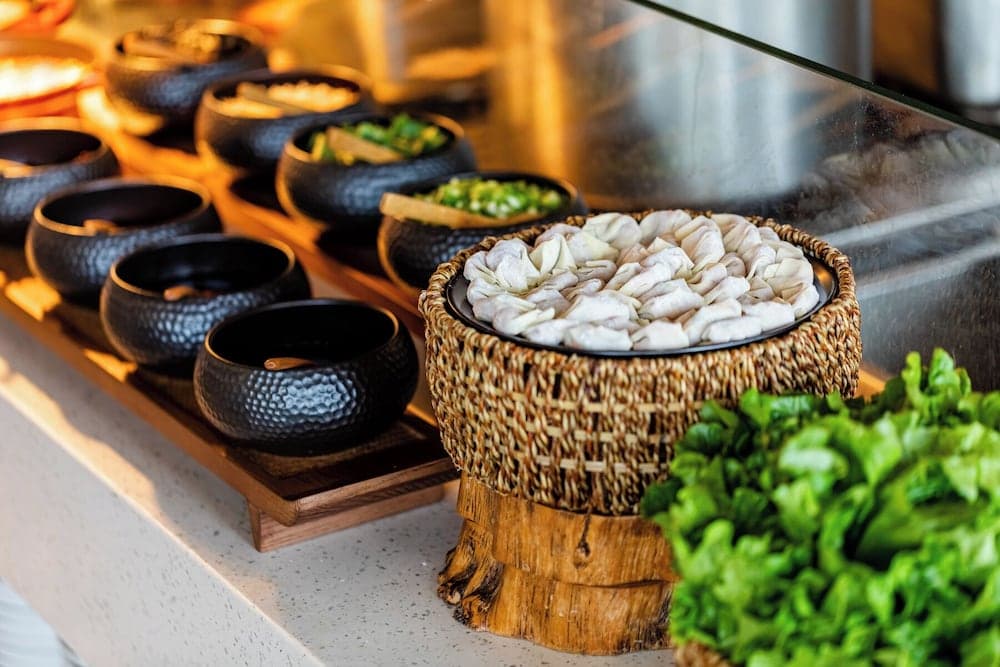 Breakfast buffet