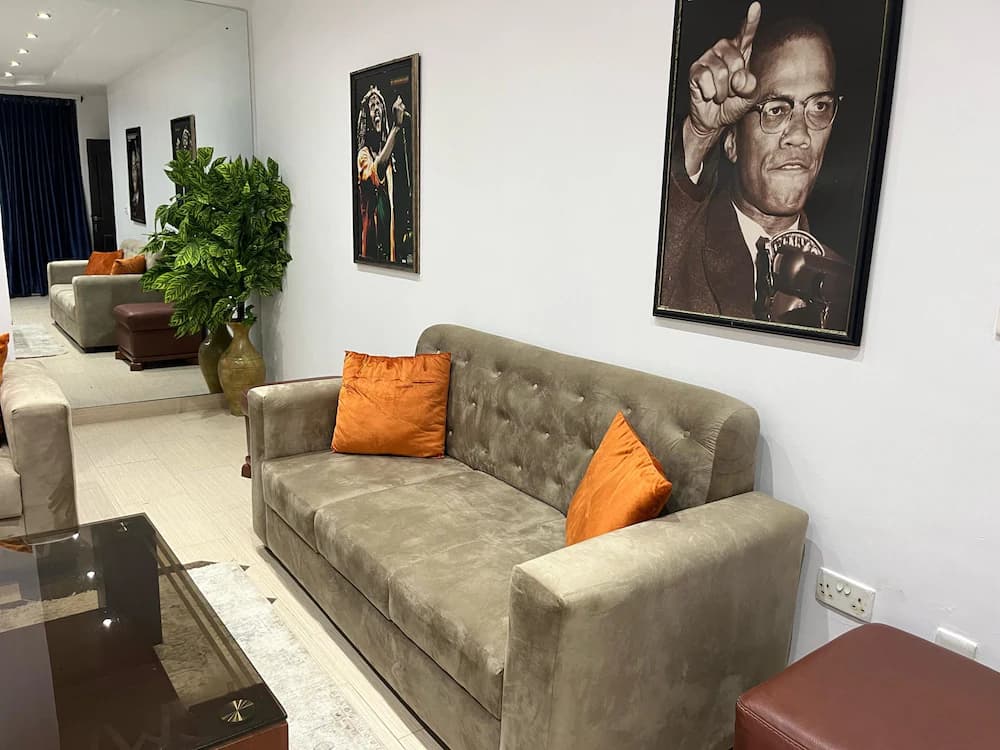 Lobby sitting area