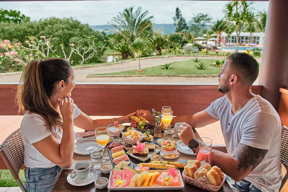 Breakfast area