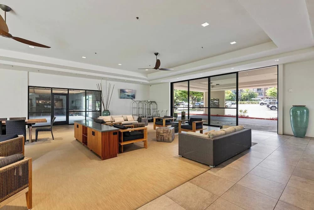 Lobby sitting area