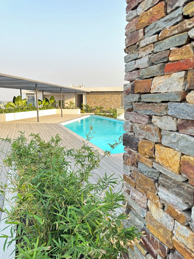 Rooftop pool
