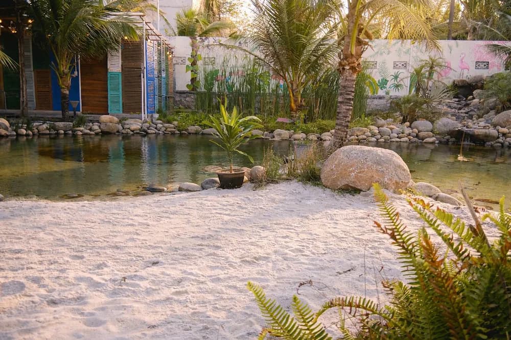Swim-up bar
