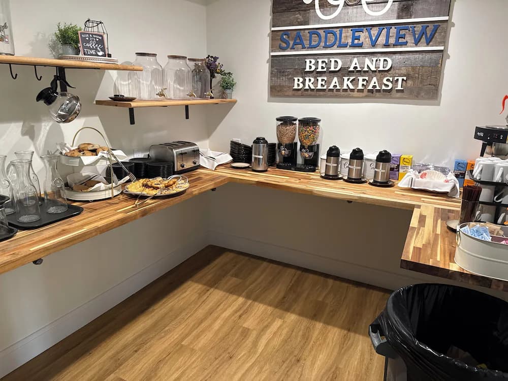 Breakfast area