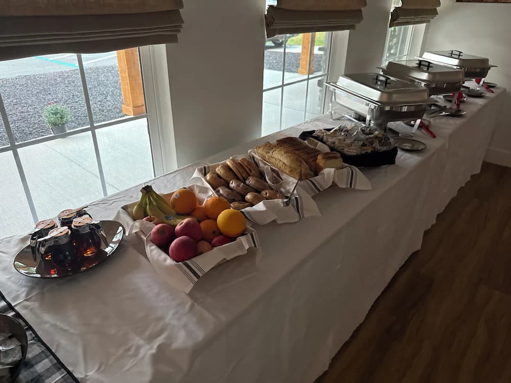 Breakfast buffet
