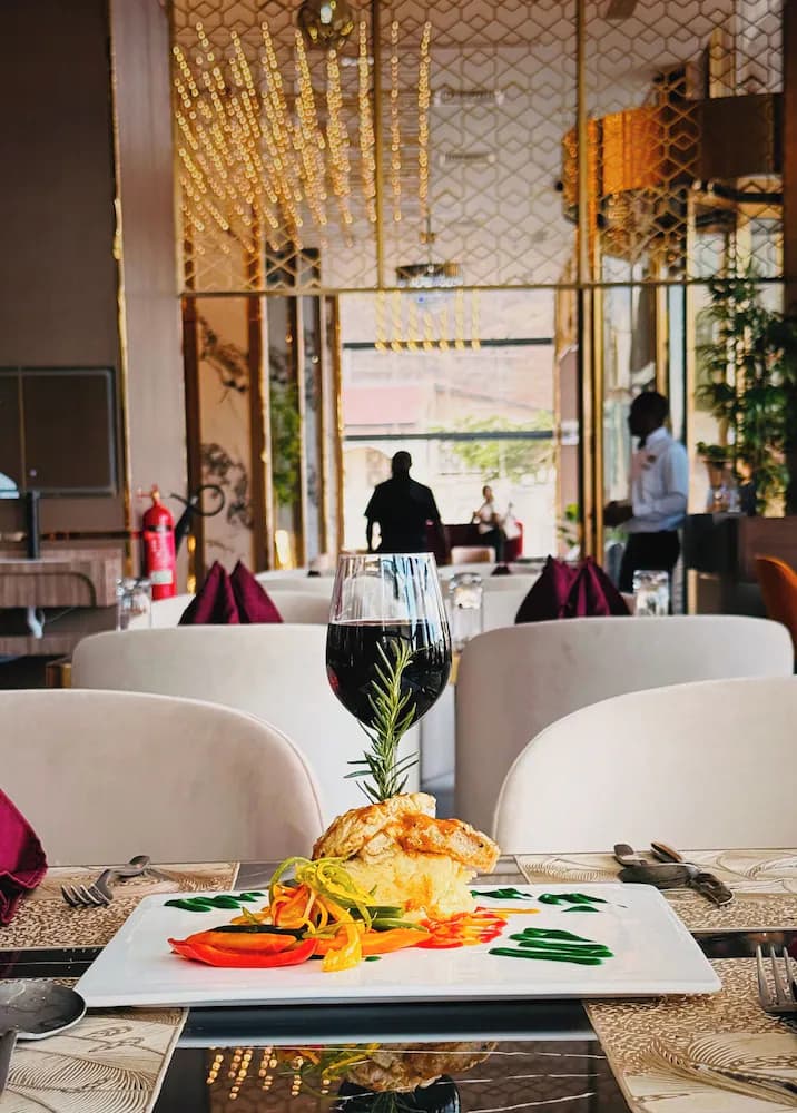 Breakfast area