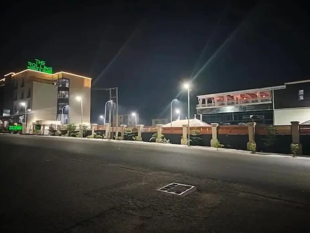 Front of property - evening/night