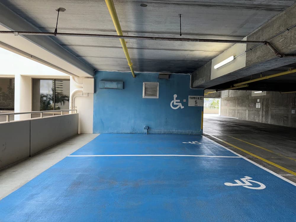 Accessible parking
