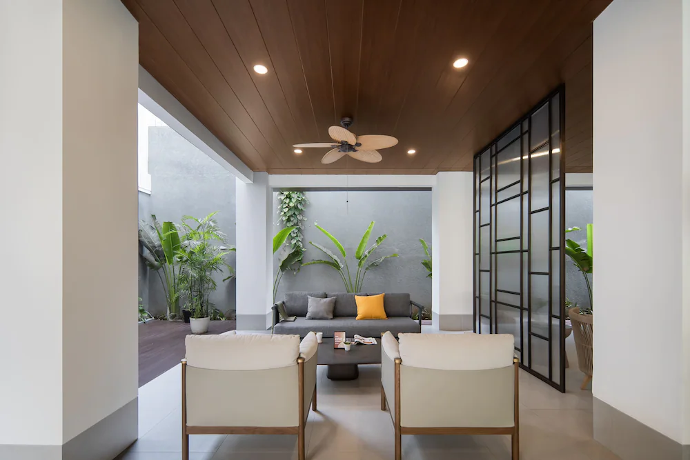 Lobby sitting area