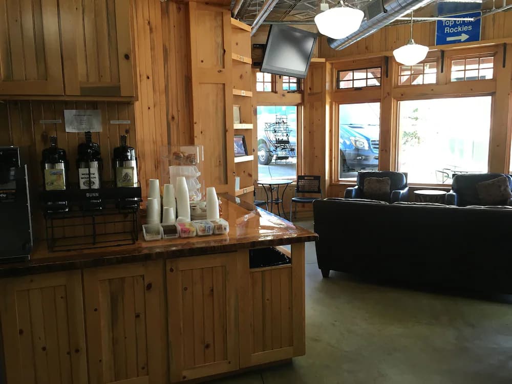 Lobby sitting area