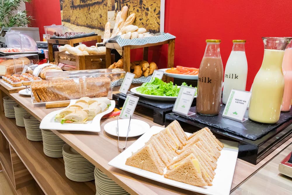 Breakfast buffet