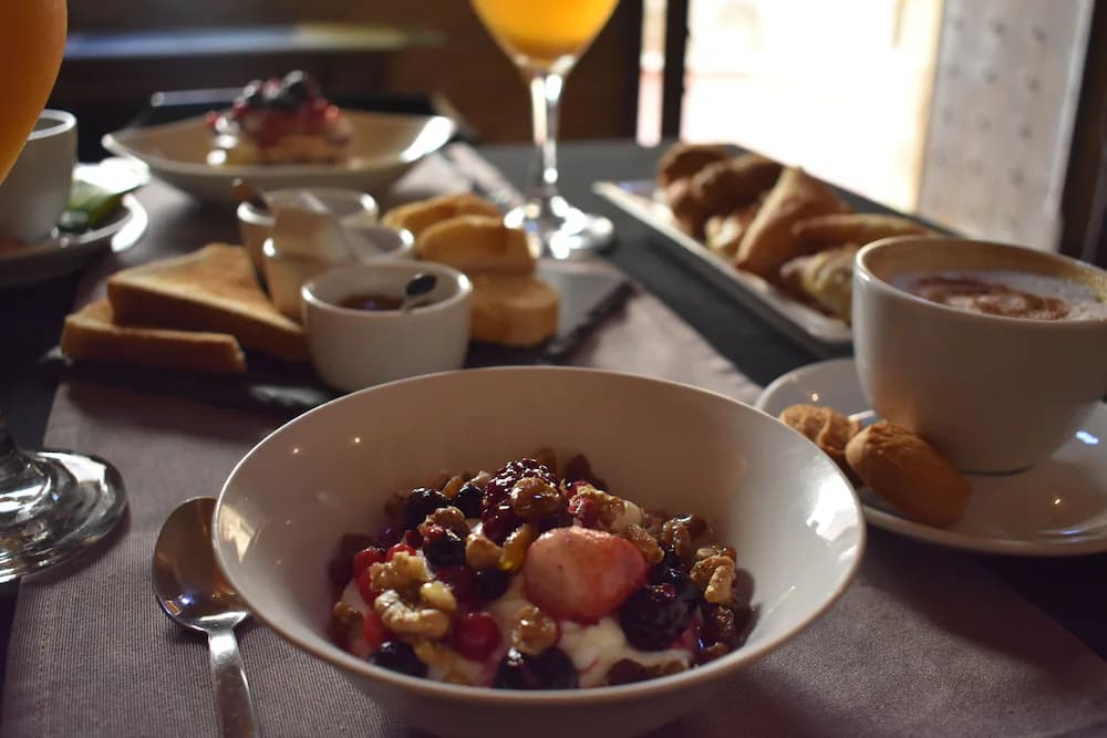 Breakfast area