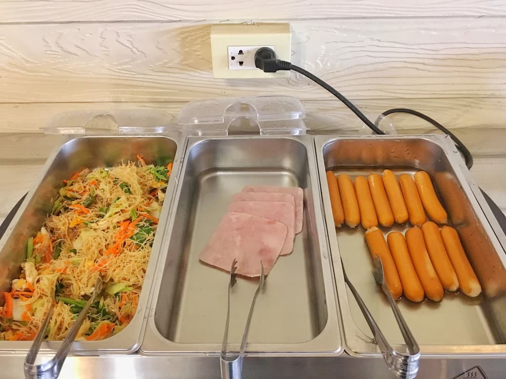 Breakfast buffet