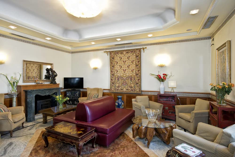 Lobby sitting area