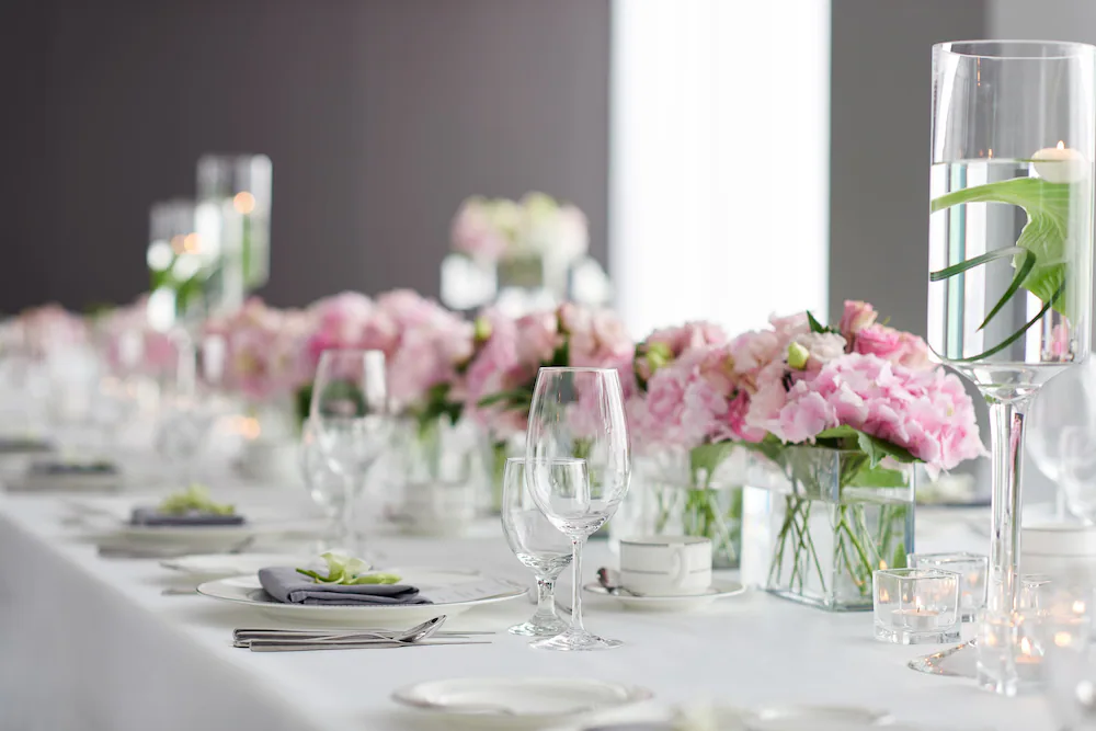 Indoor wedding