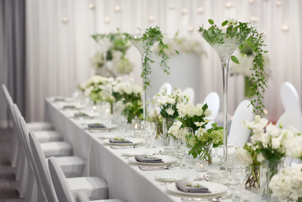 Indoor wedding