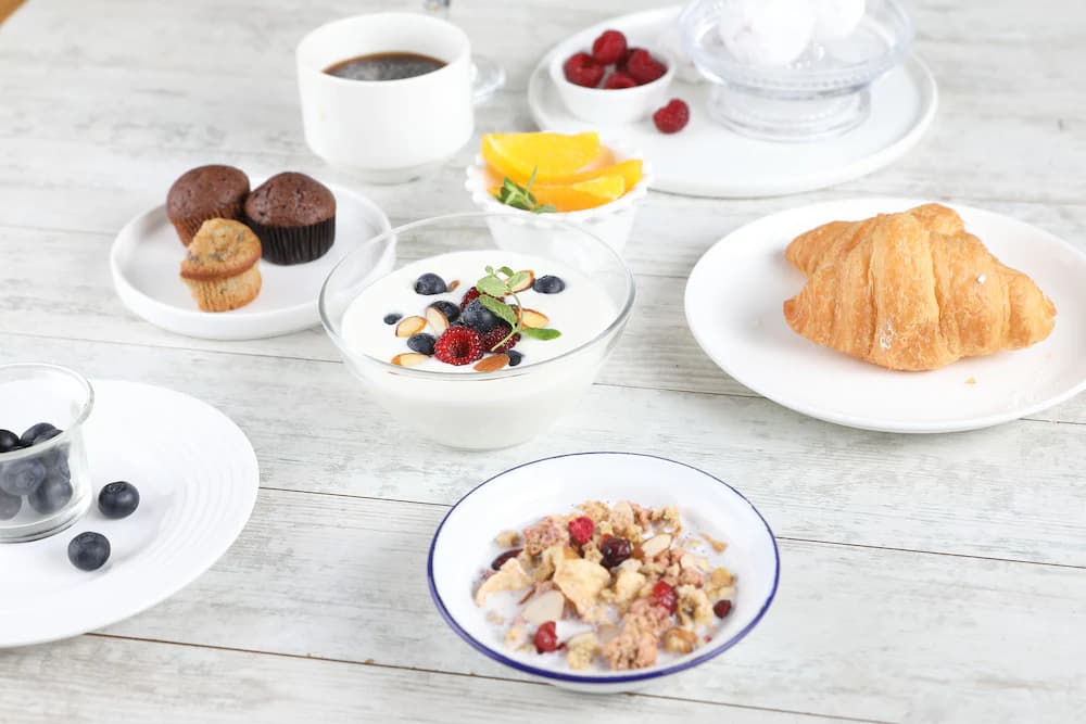 Breakfast area