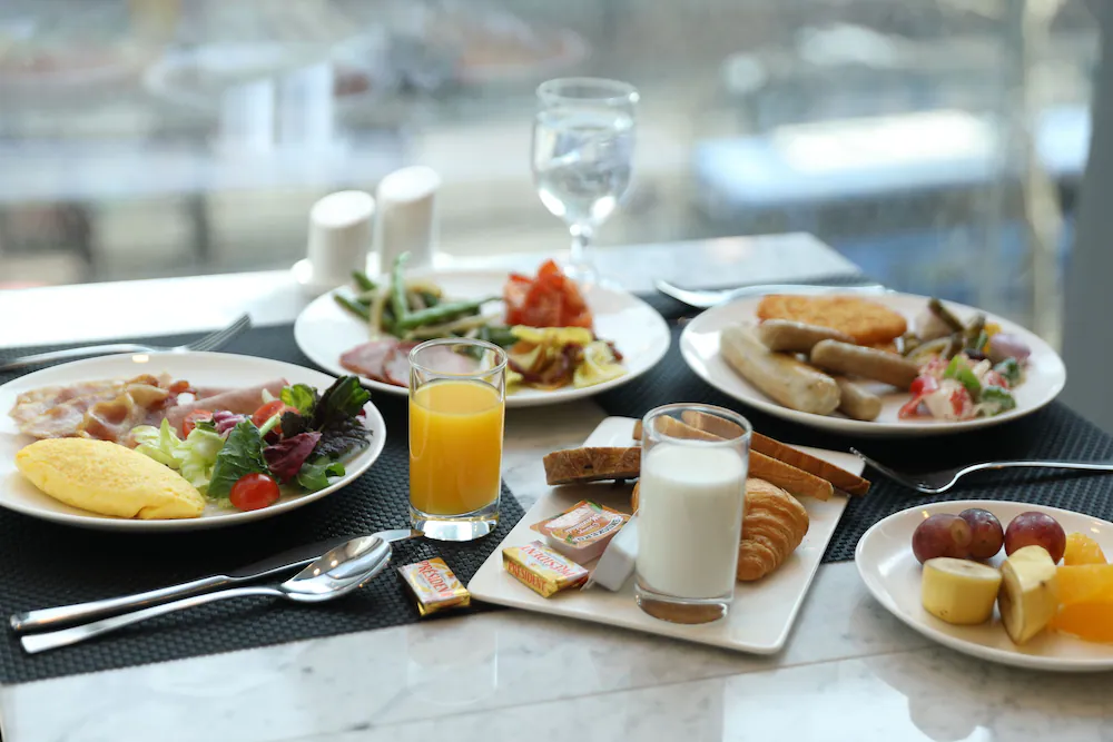 Breakfast area
