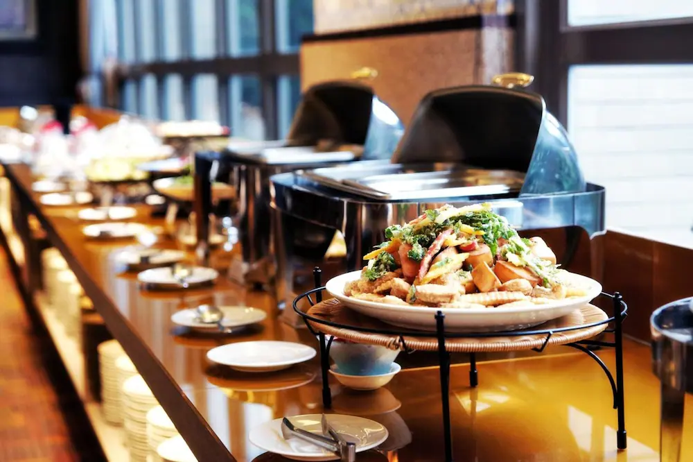 Breakfast buffet
