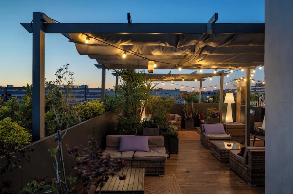 Rooftop terrace