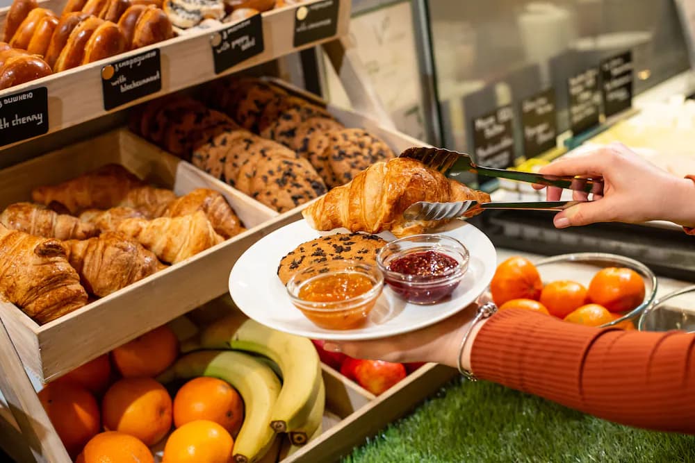 Breakfast buffet