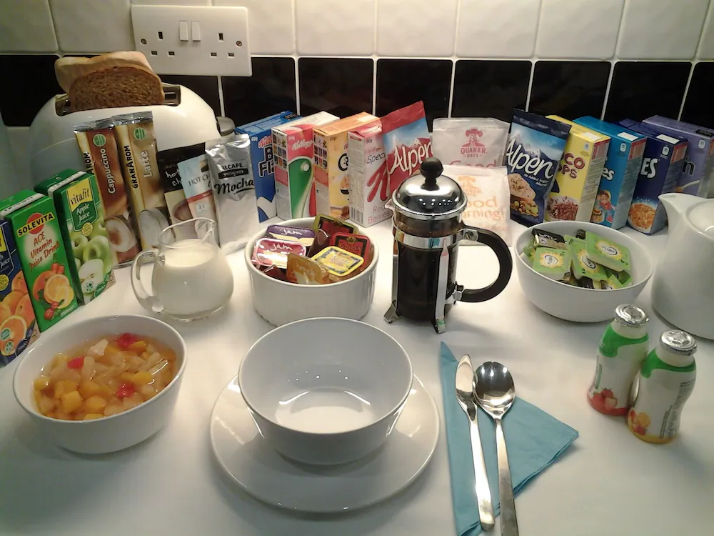 Breakfast buffet