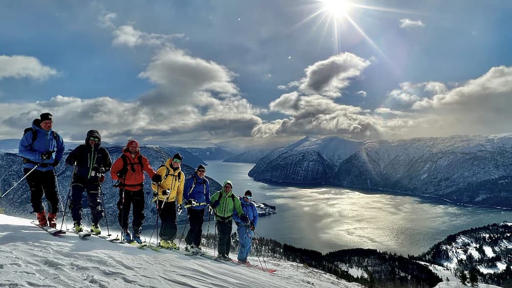 Skiing