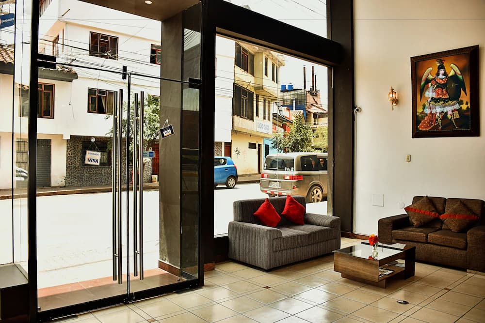 Interior entrance