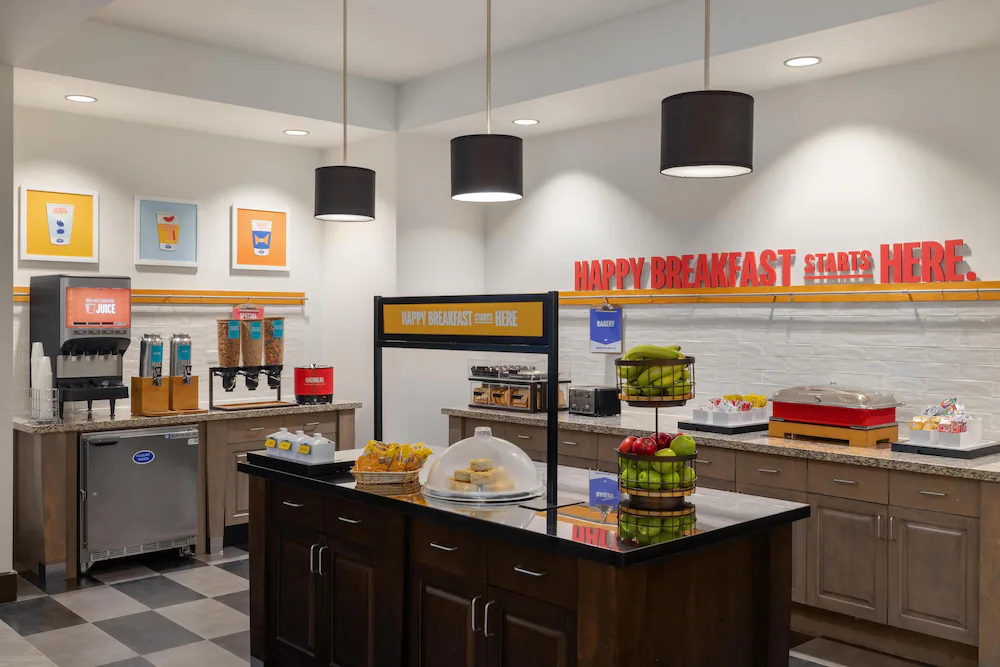 Breakfast area