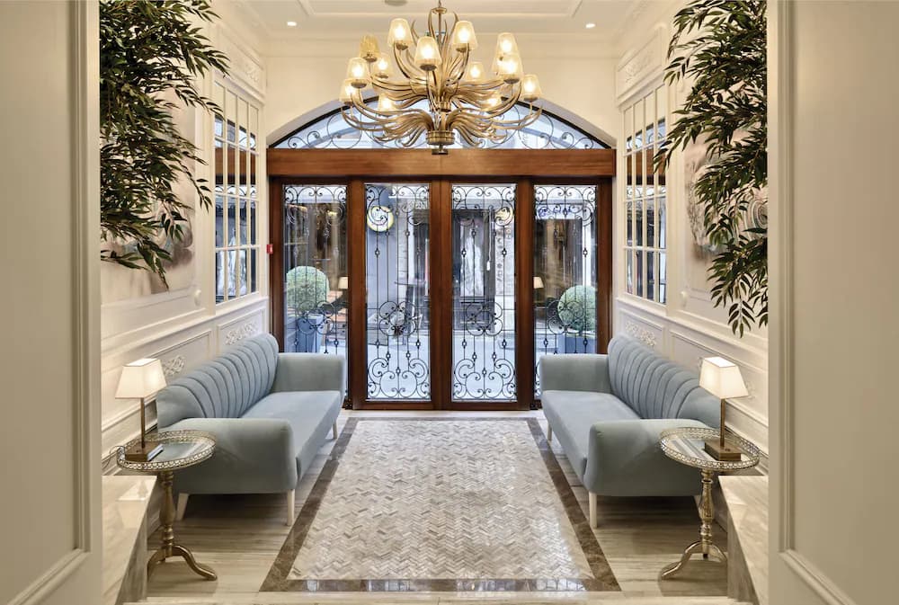 Lobby sitting area