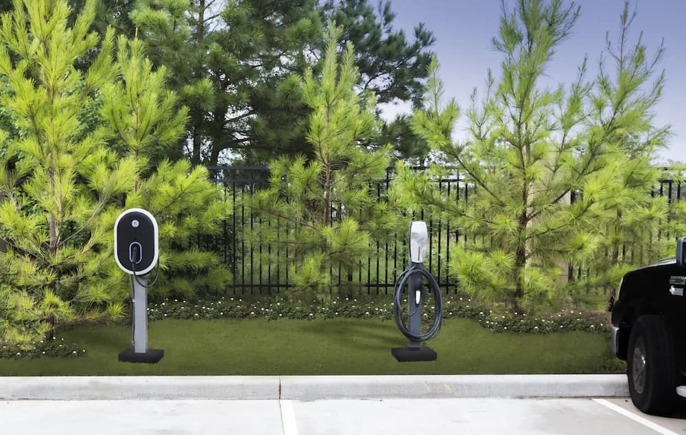 Electric vehicle charging station