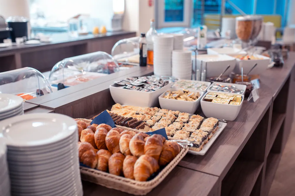 Breakfast buffet