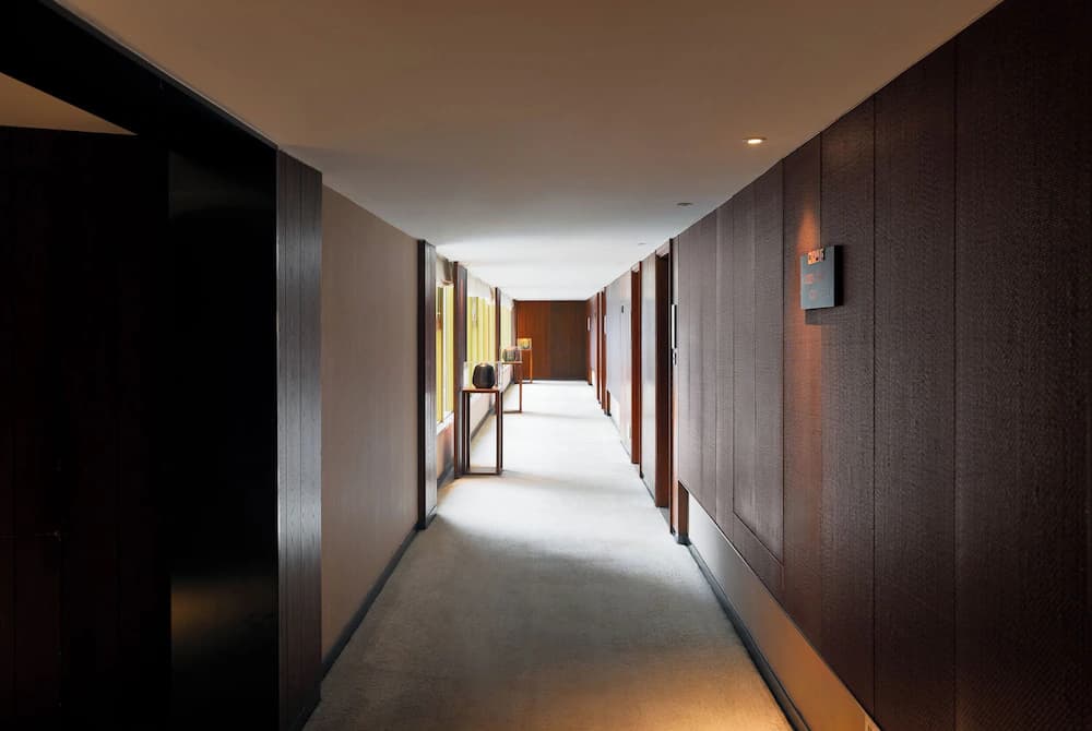 Handrails in hallways